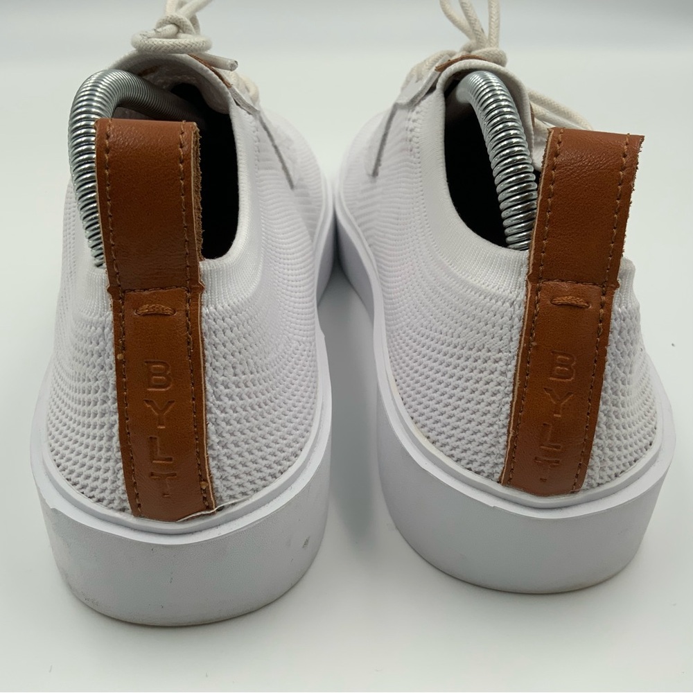 BYLT Basics White Sneakers - Picture 7 of 10